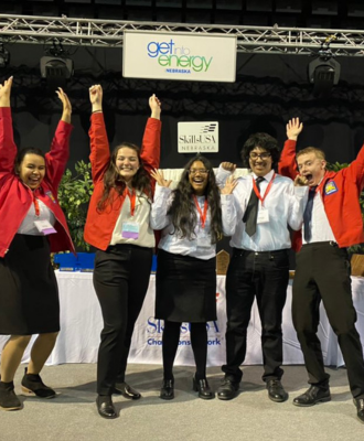  SkillsUSA quiz bowl state champions are the Islanders.